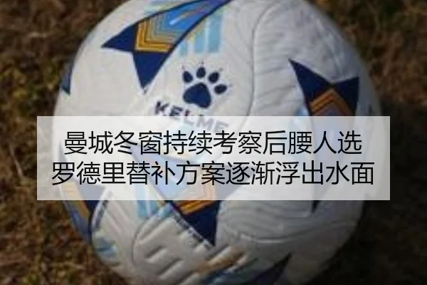曼城冬窗持续考察后腰人选 罗德里替补方案逐渐浮出水面